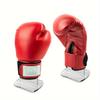 2 Pcs/Set Clear Acrylic Boxing Gloves Display Rack for Home Store Vertical Storage Stands Sports Glove Holders Desktop Organizer
