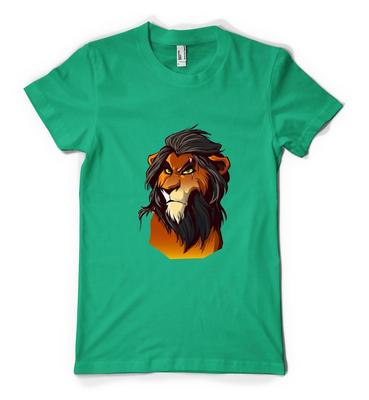T-shirt Unisex Personalizzata per Bambini Re Scar Leone Principe Zio Simba Film