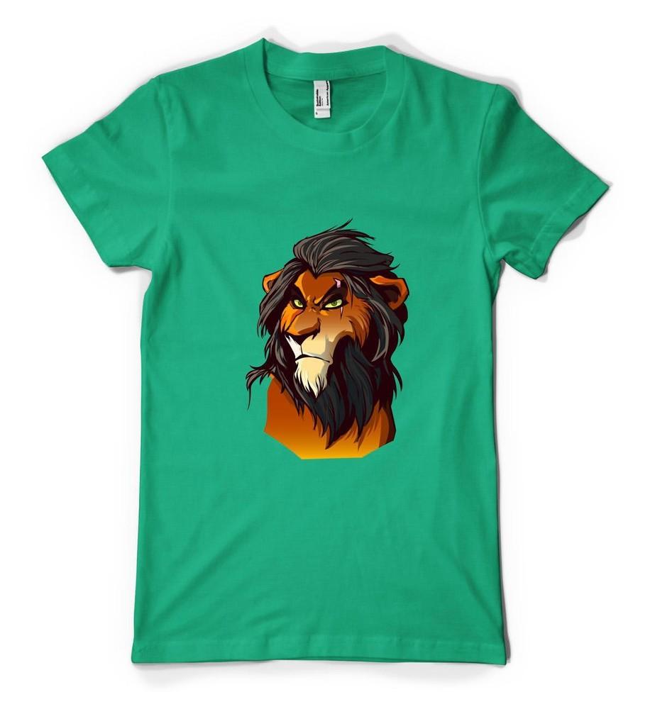 

Lion Scar King Prince Uncle Simba Movie Personalised Unisex Kids T Shirt M