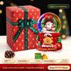 Langlebiges Weihnachtsgeschenk Kutsche Kristallkugel Spieluhr Schmuckstück Spieluhr Schnee Weihnachtsmann Schenkt Kindern Kleine Geschenke