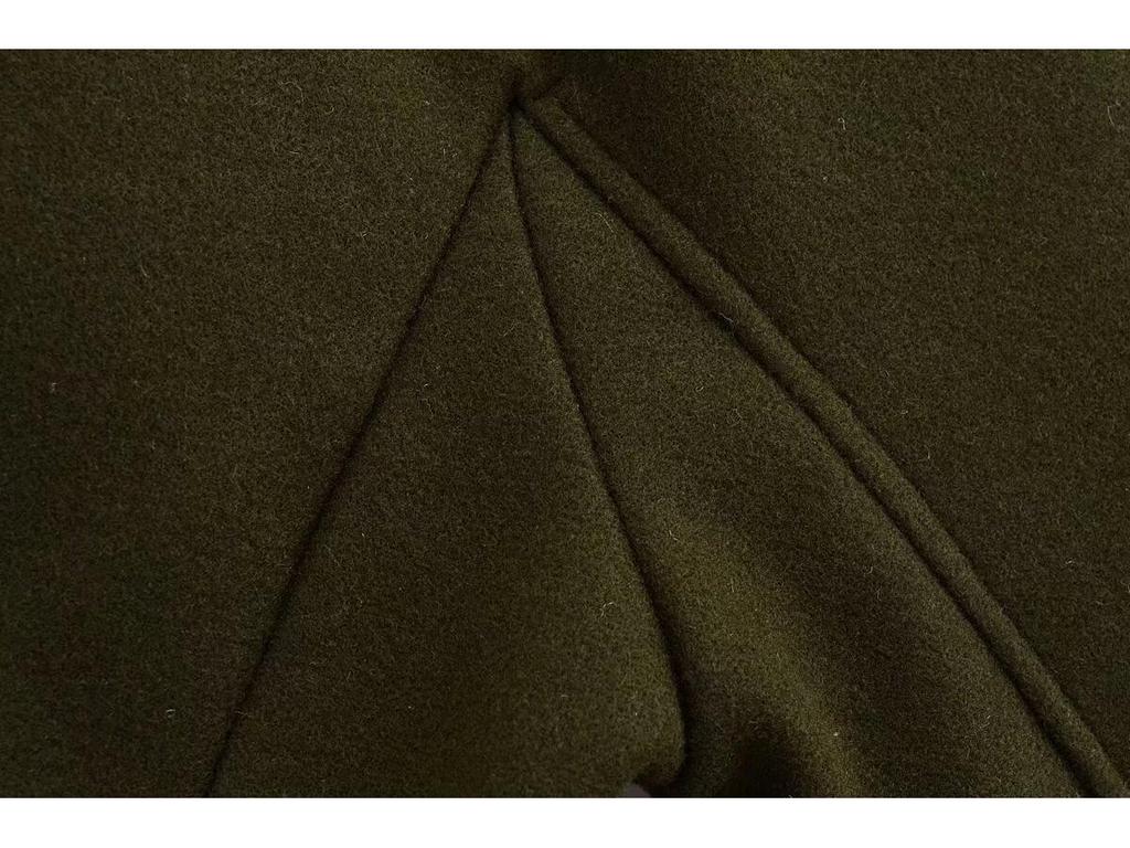 2024 Women's Double-Breasted Winter Coat - European & American Fashion Style