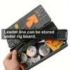 Fishing Rig Storage Case Container Portable Fishing Tackle Box With Rig Pin Fishing Hook Storage Box Easy to Carry
