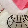 Christmas Party Hat Furry Christmas Hat Plush Santa Hat Christmas Party Decor