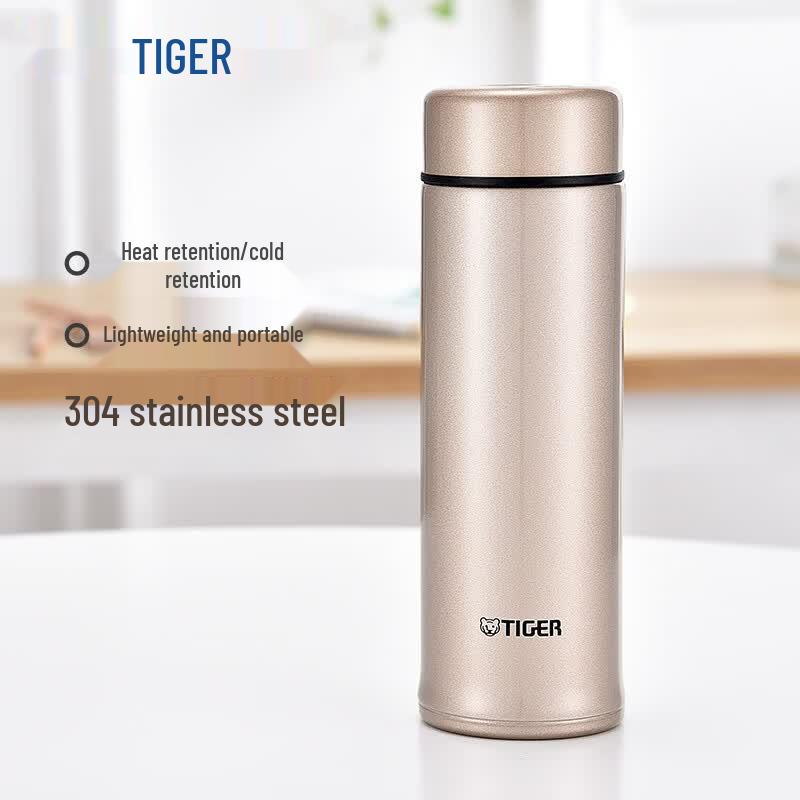Tiger MMP-M40C Vacuum Insulated Stainless Steel Bottle, 400ml