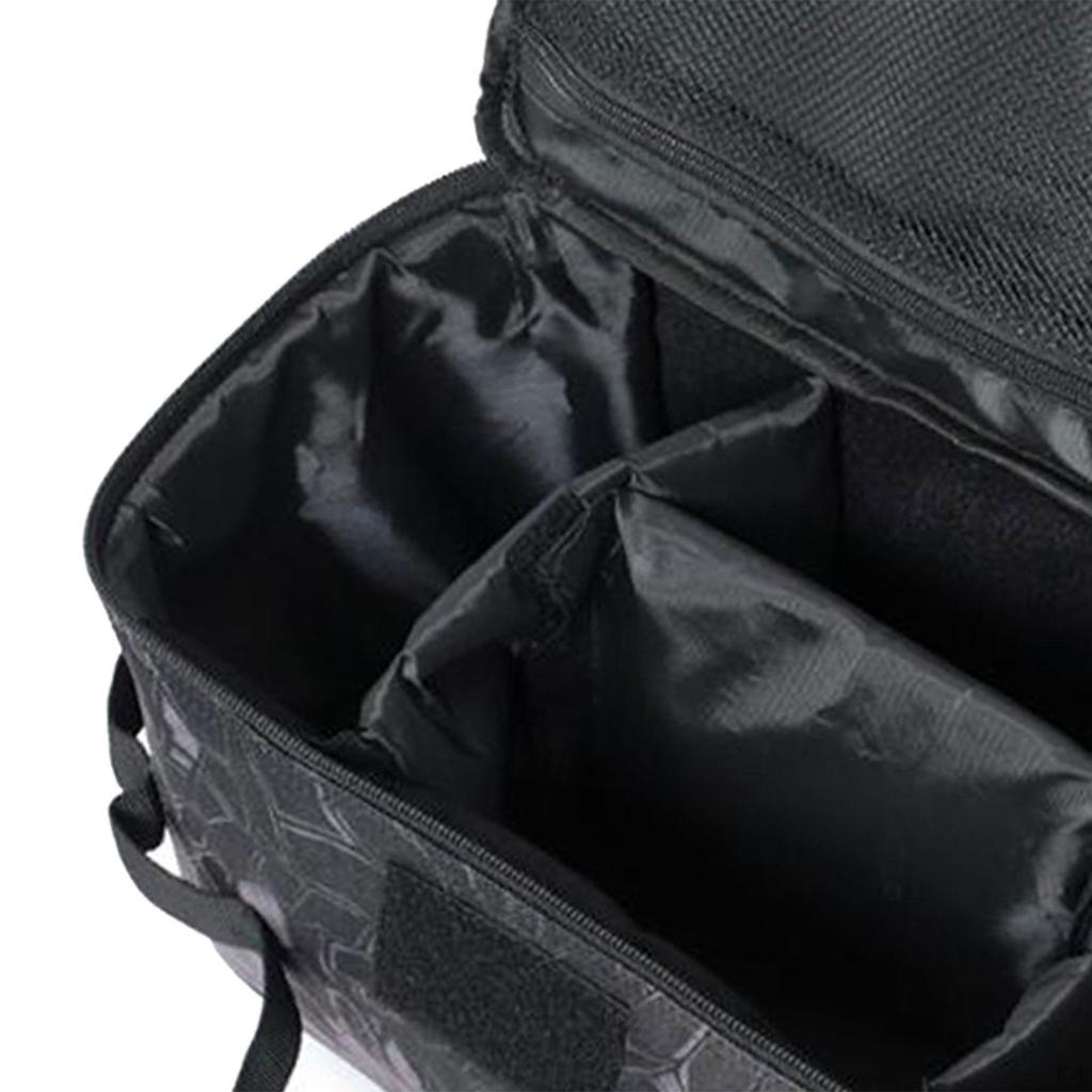 Camping Storage Bag Box 13.4x6.7x7.5inch Pot Pan Cookware Organizer Car Trunk Convenient