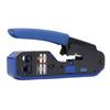 Kit d'outil de sertissage RJ45 Pince à sertir pour connecteur Ethernet Cat5e Cat6 Cat6a à passage direct pour câble réseau