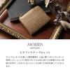 Genuine Leather Mini Wallet for Morris Antique Embossed Holds Bills Easy Card William Morris Gold [HIRAMEKI.] L-Zip Wallet, Women, Design, Folding,