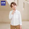 Romons Kids' Long Sleeve White Shirt