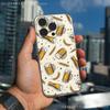 Beer Alcohol Art Pattern Phone Case For iPhone 17,16,15,14,13,12,11 Pro,Max,Plus,X,XS,XR,SE4,E Mini Transparent Soft Cover