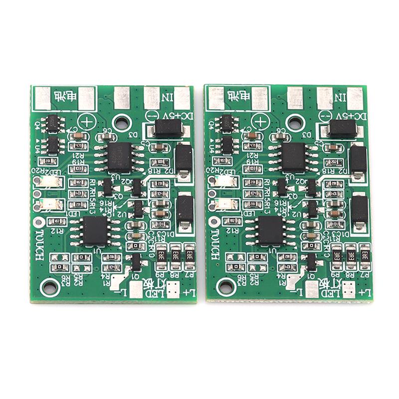 TP4056 Touch Dimming LED Control Board Lithium Charge Protection Infinite Touch Dimming DIY Desk Lamp Circuit Panel