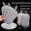 Double-Sided Thickened Steel Wire Dishwashing Cloth - Durable Scrubber for Kitchen, Bowl, and Pot Cleaning Without Damage