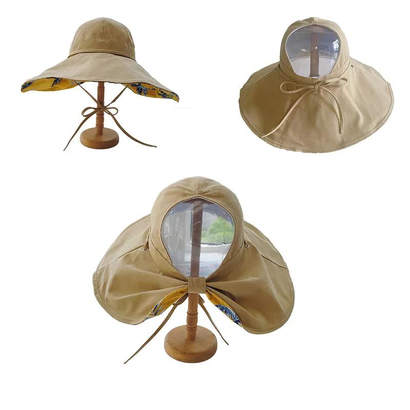 WTEMPO Foldable Wide Brim Summer Sun Hats Adjustable UV Shade Fisherman Cap Women Camping Hiking Fishing Beach Hats