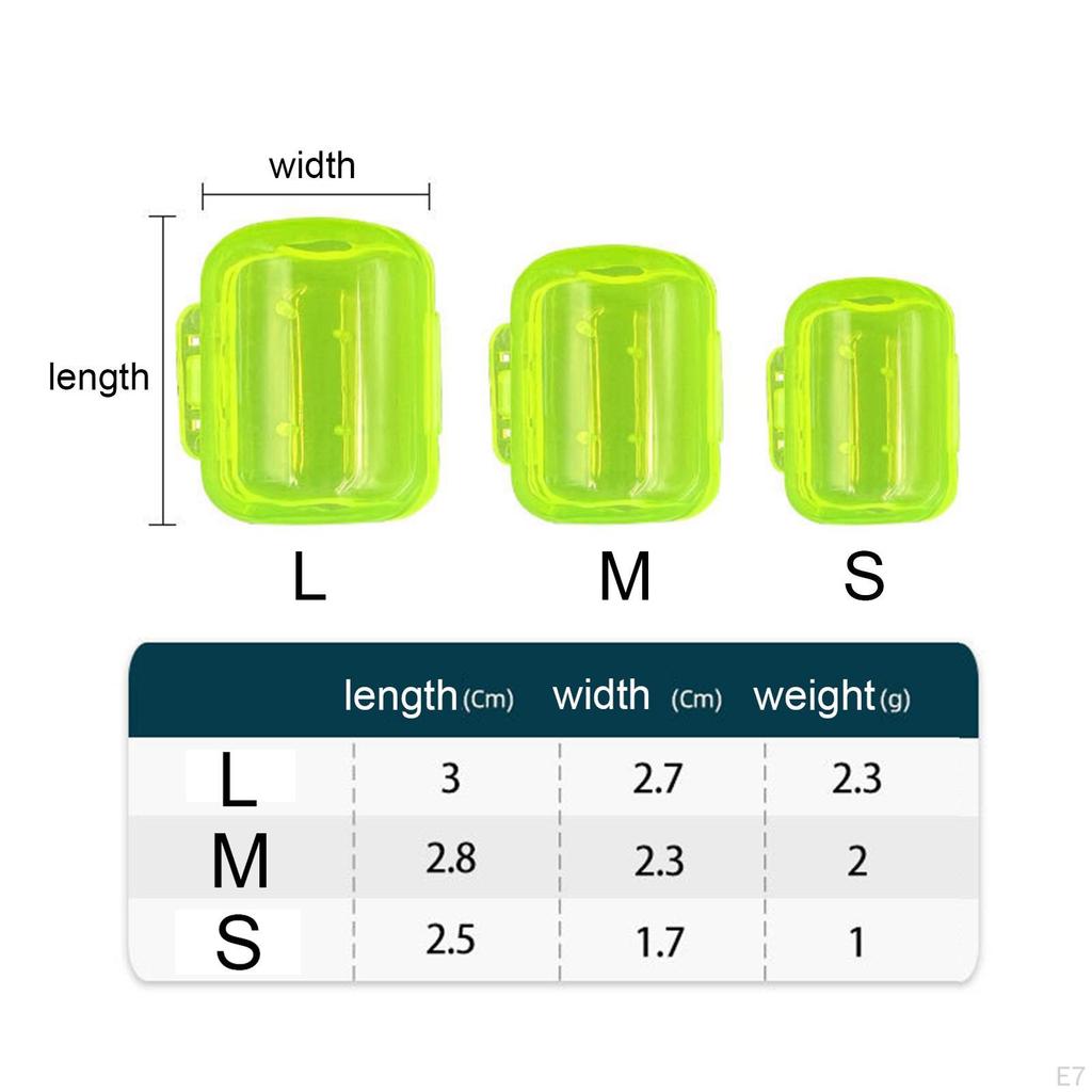 1 Pcs Hook Cover Fishing Clamshell Easy To Install Jigs Bait Covers Portable