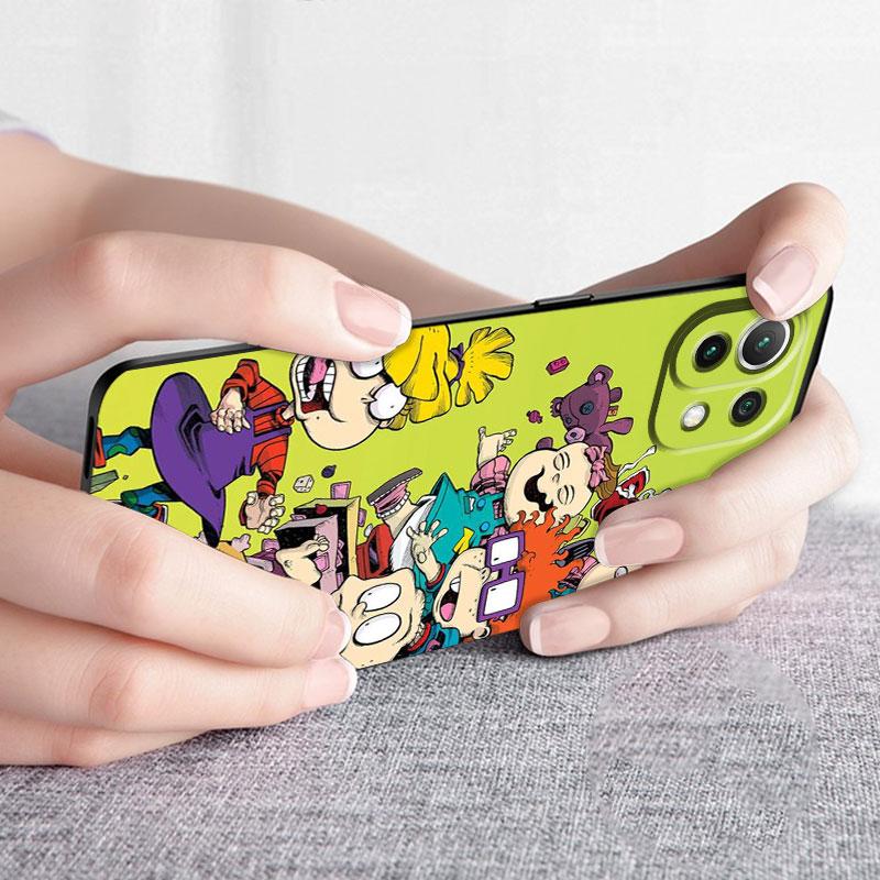 Cartoon Amine-Rugrates Handyhülle für Xiaomi Mi Note 10 Pro 9T 10T 11T 10S 12 10 5G A2 Lite 9 SE 12X 11 Lite TPU Weiche Hülle
