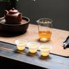 Japanese Style Glass Tea Pitcher Fair Cup Kung Fu Tea Set Heat Resistant Justice Cup Household Tea Maker Divide TeaCups new