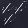 125Mm Guide Rack 3D Hole Gear Linear Drive Gear Rod N20 Geared Motor Kit 12-Tooth 15-Tooth Plastic Gear For Diy Camera Monitor