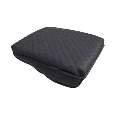 Upgrades Leather Center Console Cover Armrest Protector Square Armrest Cover Excellent Fit for Pickup 1500 2018-2026