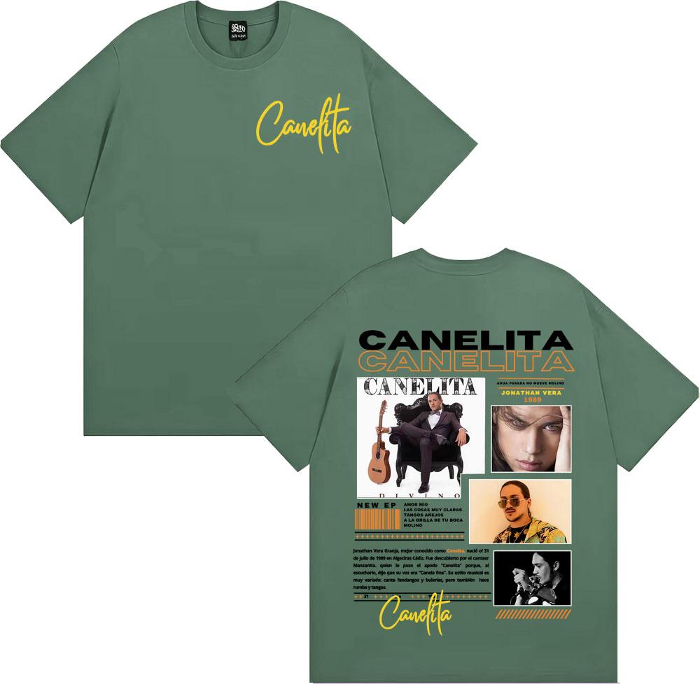 

Canelita Jonathan Vera Graphic Cover Tshirts Unisex Women Harajuku Gothic High Street T Shirt 100 Cotton Short Sleeve Tshirt Tops 4XL
