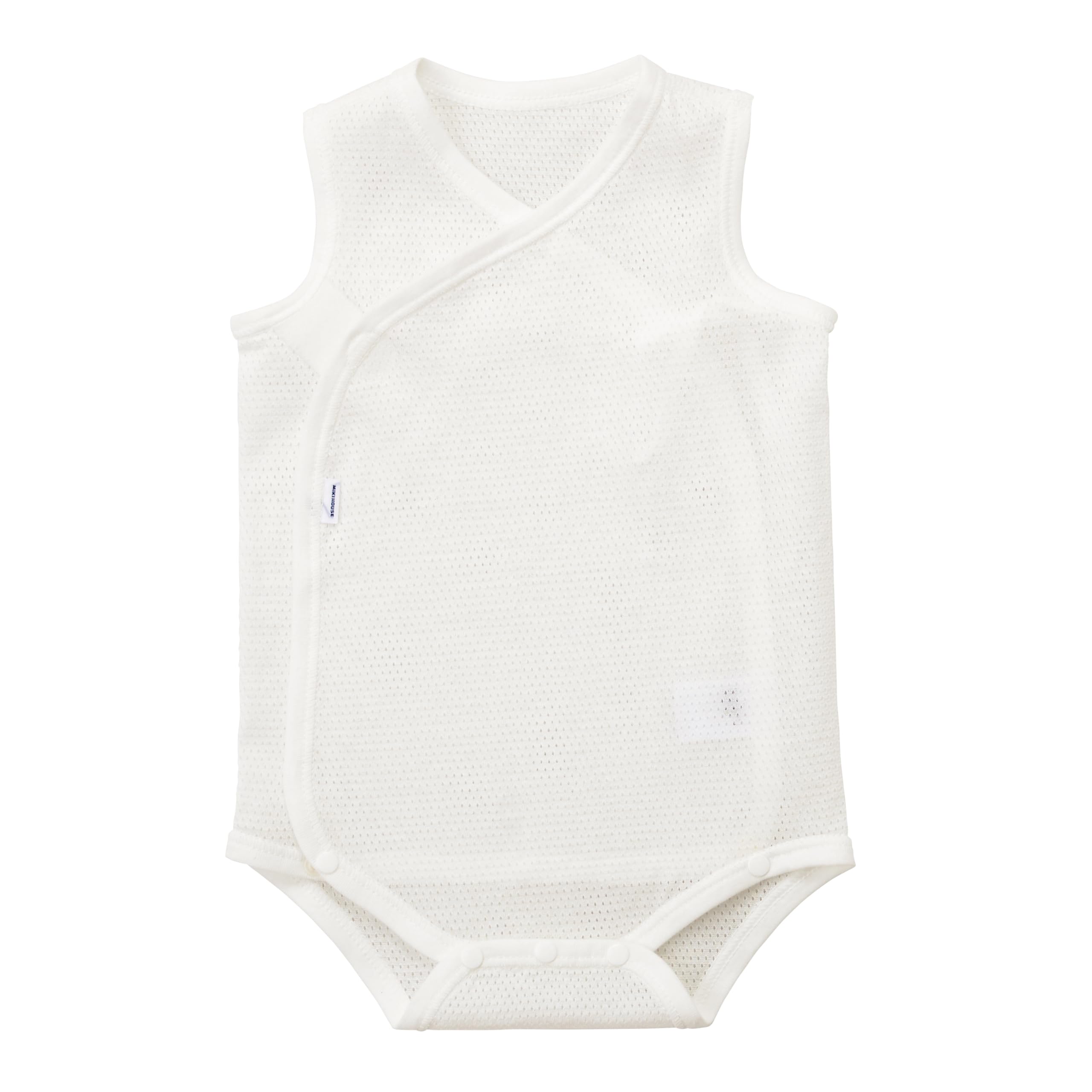 

Miki House Sleeveless Baby Romper Solid Made in for Boys and Baby Size Underwear, Color, 100% Cotton, Japan, Girls, Newborns, Clothes, Children s