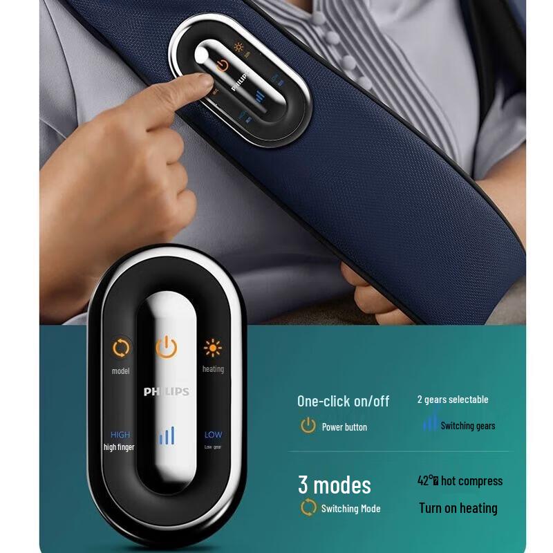 Philips PPM5201N Wireless Neck and Shoulder Massager