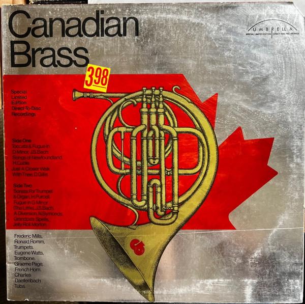 

Виниловая пластинка CANADIAN BRASS Canadian Brass UMBDD5 Umbrella 1977 Канада Классика Б/У