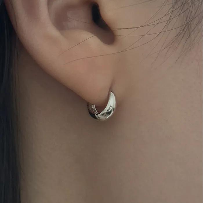 14k Volume One-touch Earrings