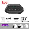 Motorcycle Helmet Bluetooth Headset 1200mAh Long Standby Wireless Hands-free Waterproof Motorbike Earphone Moto Earphone