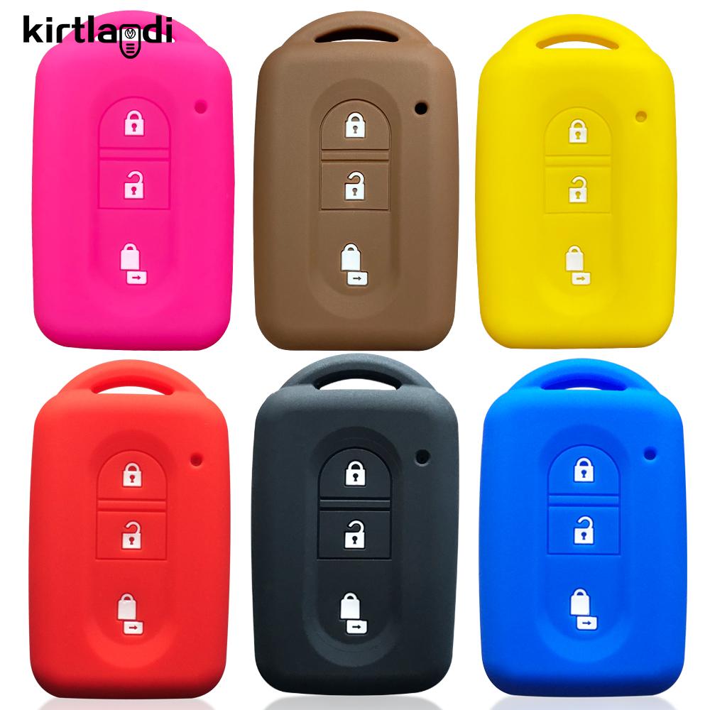 Key Case Cover for Nissan Qashqai J10 Tiida Micra X-Trail NV200 Navara Pathfinder Juke Keychain Fob Key Holder Car Accessories