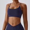 Lulu Thin Strap Cross-Back Sports Bra for Yoga and Pilates
