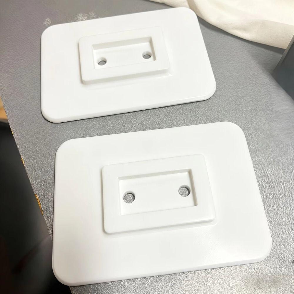 2 Pcs Leveling RV Awning Support Footplates Camping Awning Base Bracket for Omnistor Camping RV