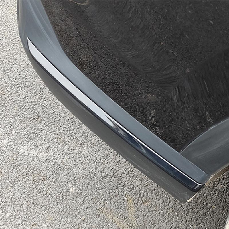 For Honda CRV CR-V  2024 Car Accessories ABS Plastic Glossy Black Exterior Front Apron Bumper Strips 2pcs