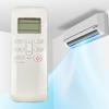 Ergonomic Air Conditioning Remote Controller For 810900659 810900659A Durability ABS Construction Long Ranges