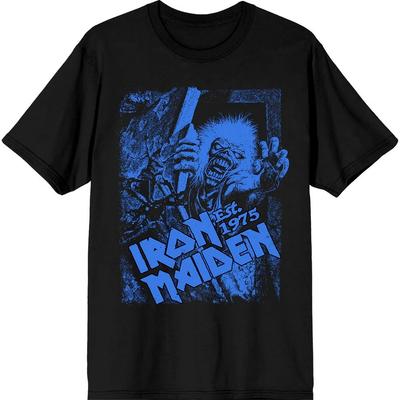 איירון מיידן אסט. 1975 No Prayer חולצת טריקו כחול קבר מידות S-4XL יוקרה ברמה גבוהה לגברים ולנשים טופ Y2k
