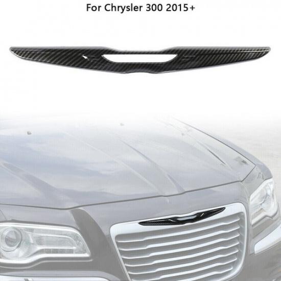 Car Front Grille Tailgate  Emblem Decor Cover Trim Kit For Chrysler 300 15+