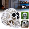 3D Totenkopf Wohnkultur Spookys Totenkopf Figurine Party Requisiten für Spukhaus Dekor