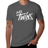 Les Twins Beliebtes Fan-Art T-Shirt Lässiges Einfaches Design Kurzarmhemd