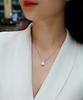 Hot Sale 925 Sterling Silver VVS1 Moissanite Pendant Necklace Jewelry for Women D Color Fine Silver 925 Jewelry Fashion Necklace