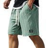 Men's Summer Drawstring Shorts, Men's Casual Straight-Leg Beach Pants