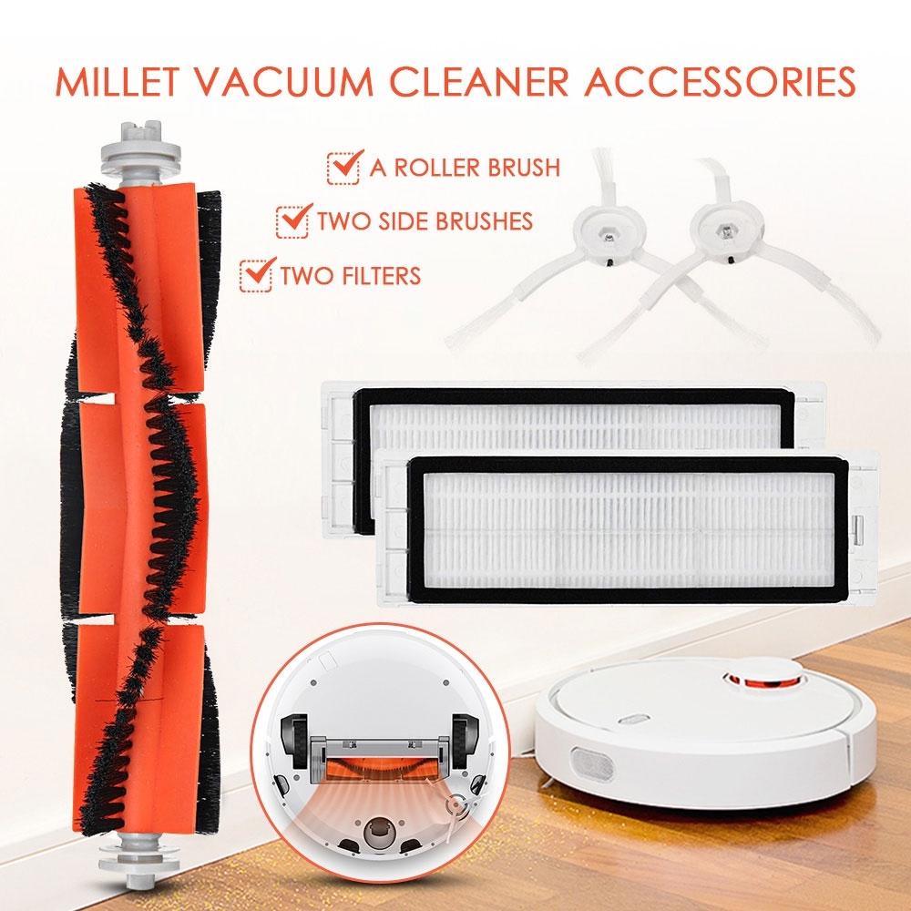 Buy Robotic Replacement Brush Set with HEPA Filter for Xiaomi Robot