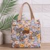 Style Canvas Lunch Tote With Heat Retention For Work And School