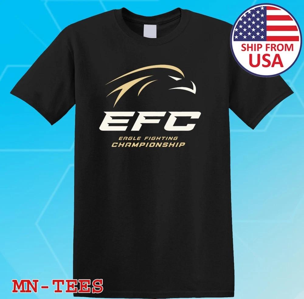 EFC Eagle Fighting Championship MMA Khabib Nurmagomedov Black Size S-5XL 4XL