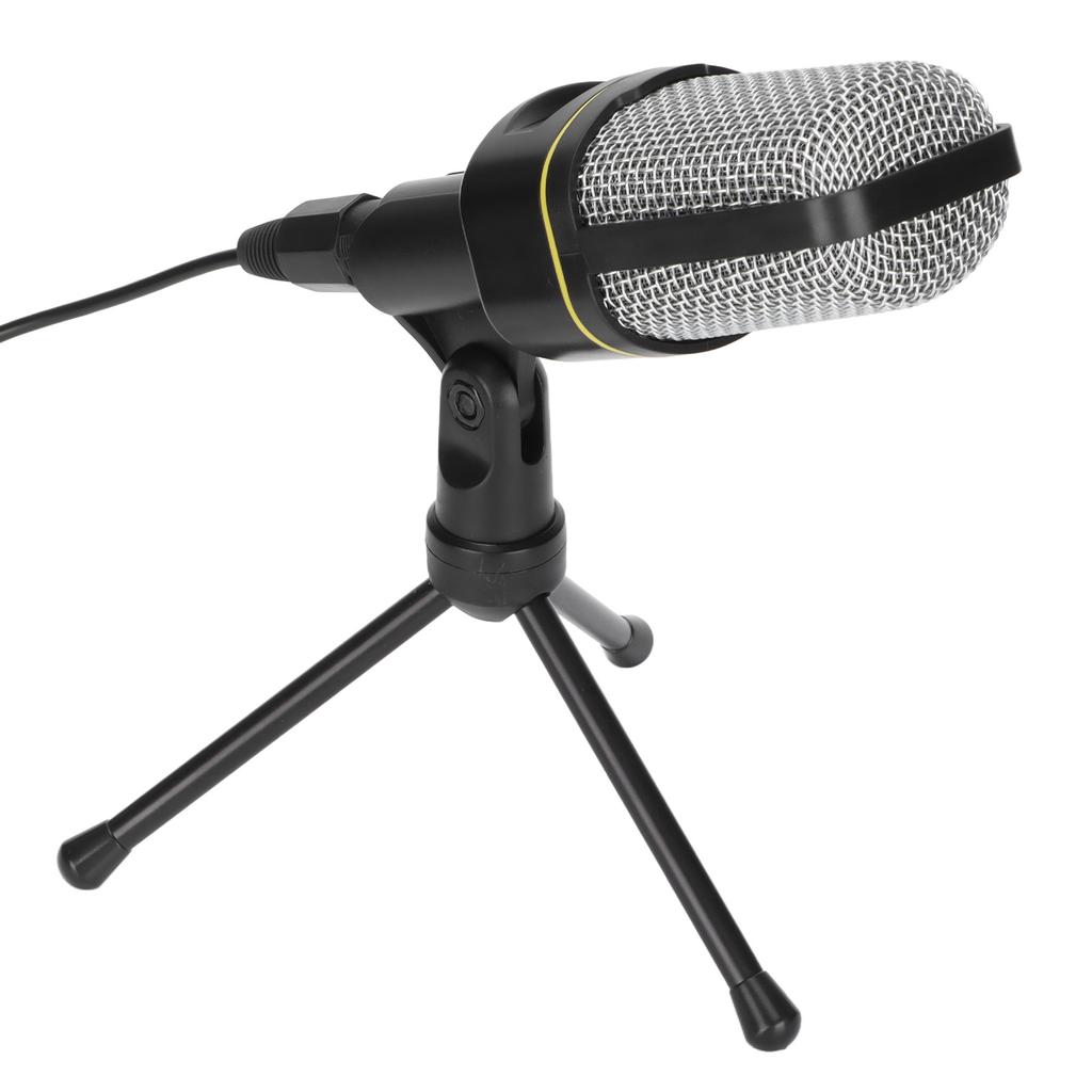 Recording Microphone Professional Condenser Microphone with Tripod for Broadcasting Conferencing