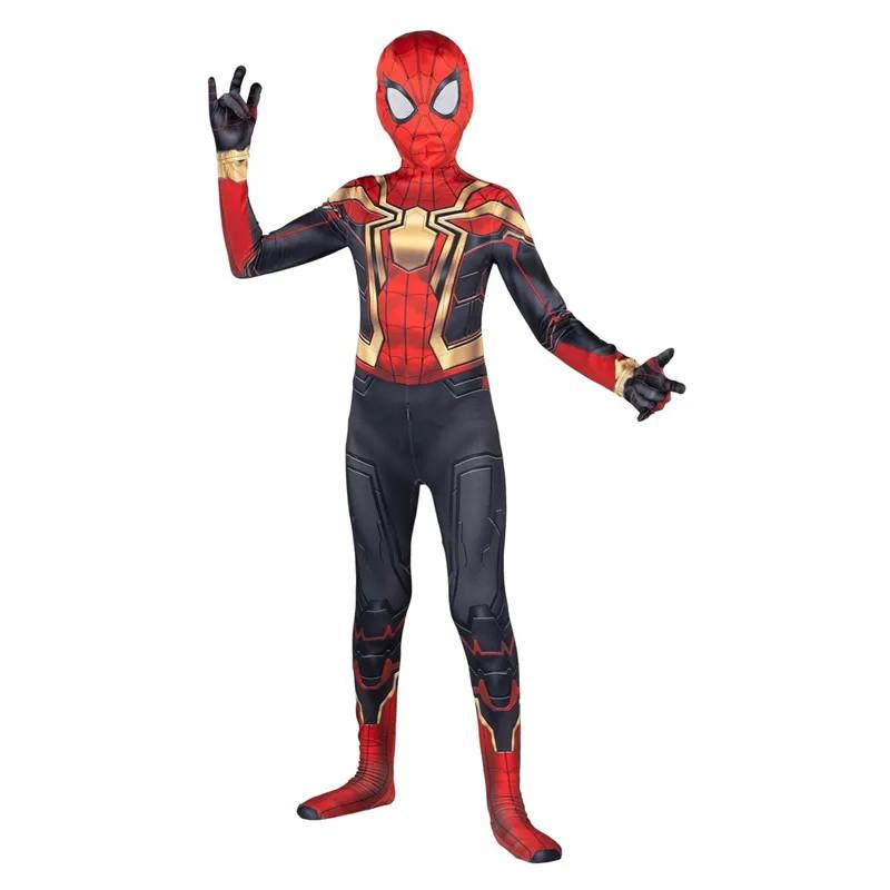 Tuta Cosplay di Halloween per Bambini - Spider-Man Iron Man Venom Miles - Varie Taglie