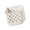 Bedside Storage Rack Plastic Wall Mounted Bedside Organizer With Hook For Bedroom Bathroom White Gray