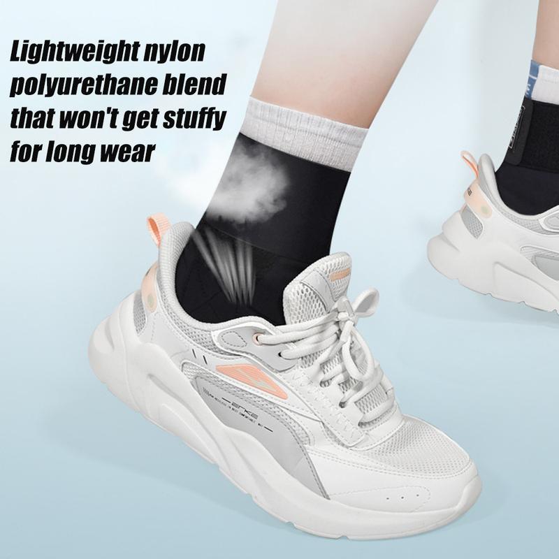1 PCS High-Elastic Ankle Wraps Ankle Brace Support, Adjustable Compression Ankle Sleeves for Running, Tennis, Sprains, Arthritis