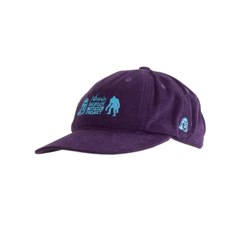 

[Nanga] Tacoma Fuji Records bigfoot survey project logo Corduroy cap [purple] FREE