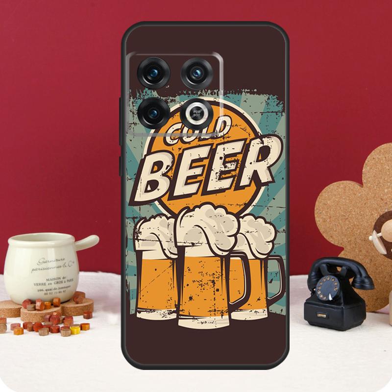 Beer Cover For OnePlus 13 12 11 13R 12R 10 Pro 8T 10T OnePlus Nord CE 4 3 2 Lite N30 N20 N10 Case