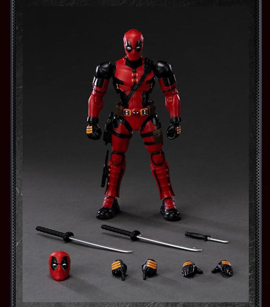 BLOKEES Doyusha MARVEL CHANPION CLASS Series Deadpool Plastic Model Kit 134mm (Approx. Tall)