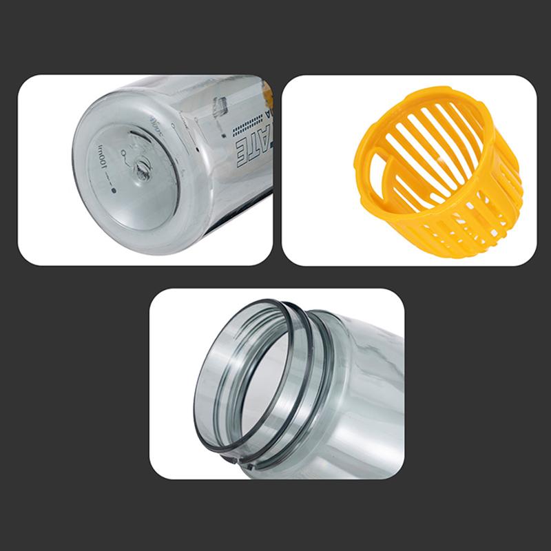 Portable Large Capacity Sports Water Cup For Women Summer Fitness Male Students Simple Plastic With Tea Strainer High Value Cup