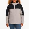Women's Fashionable Color Blocked Long Sleeved Hooded Outdoor Thin Waterproof Running Sports Jacket, Submachine Jacket